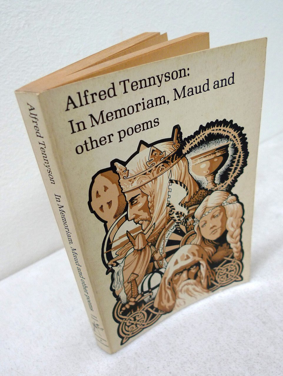 Alfred Tennyson,IN MEMORIAM, MAUD AND OTHER POEMS,1974 Dent[poesia inglese