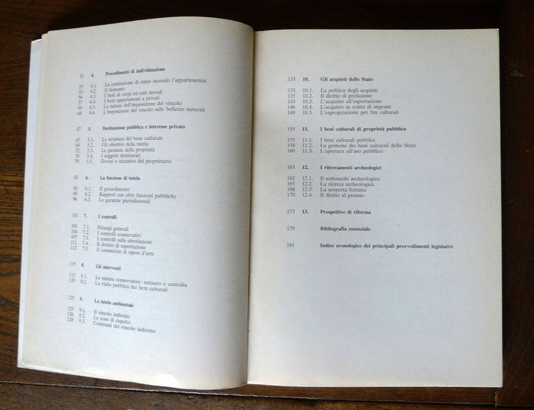 Alibrandi/Ferri,IL DIRITTO DEI BENI CULTURALI,1988[patrimonio storico-artistico