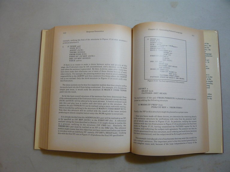 Allen,NATURAL LANGUAGES UNDERSTANDING,California,1987[inglese