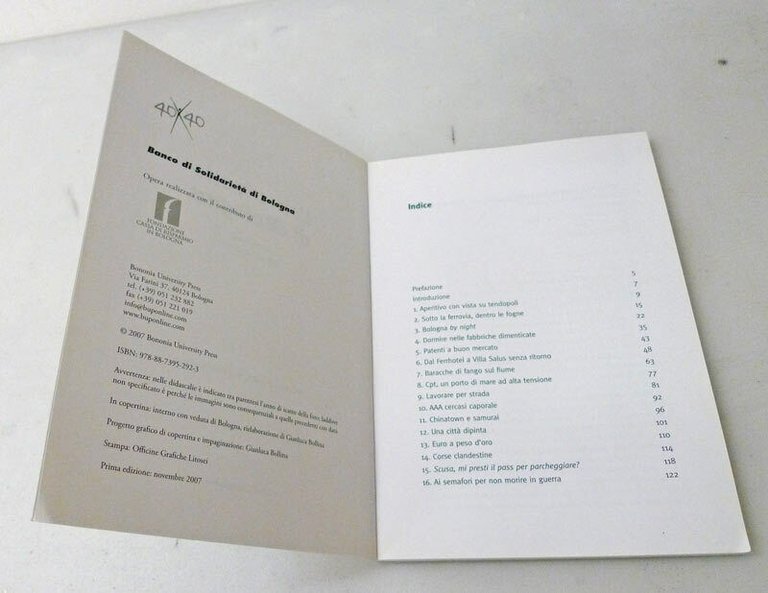 Alvisi/Schicchi/Rondoni,L'ALTRA FACCIA DI BOLOGNA,2007[emarginazione,fotografia