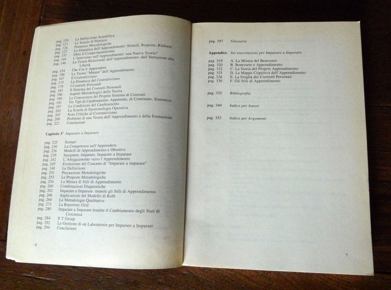 Amovilli,IMPARARE A IMPARARE.Manuale di formazione aspecifica,1994[psicologia