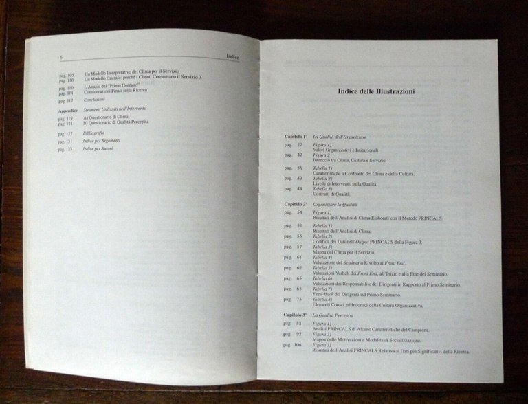 Amovilli,ORGANIZZARE QUALITÀ.Misurare e pensare la mentalità di servizio,1995