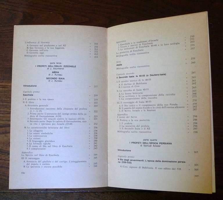 Amsler et al.I PROFETI E I LIBRI PROFETICI,1987 Borla[storia religione,Bibbia