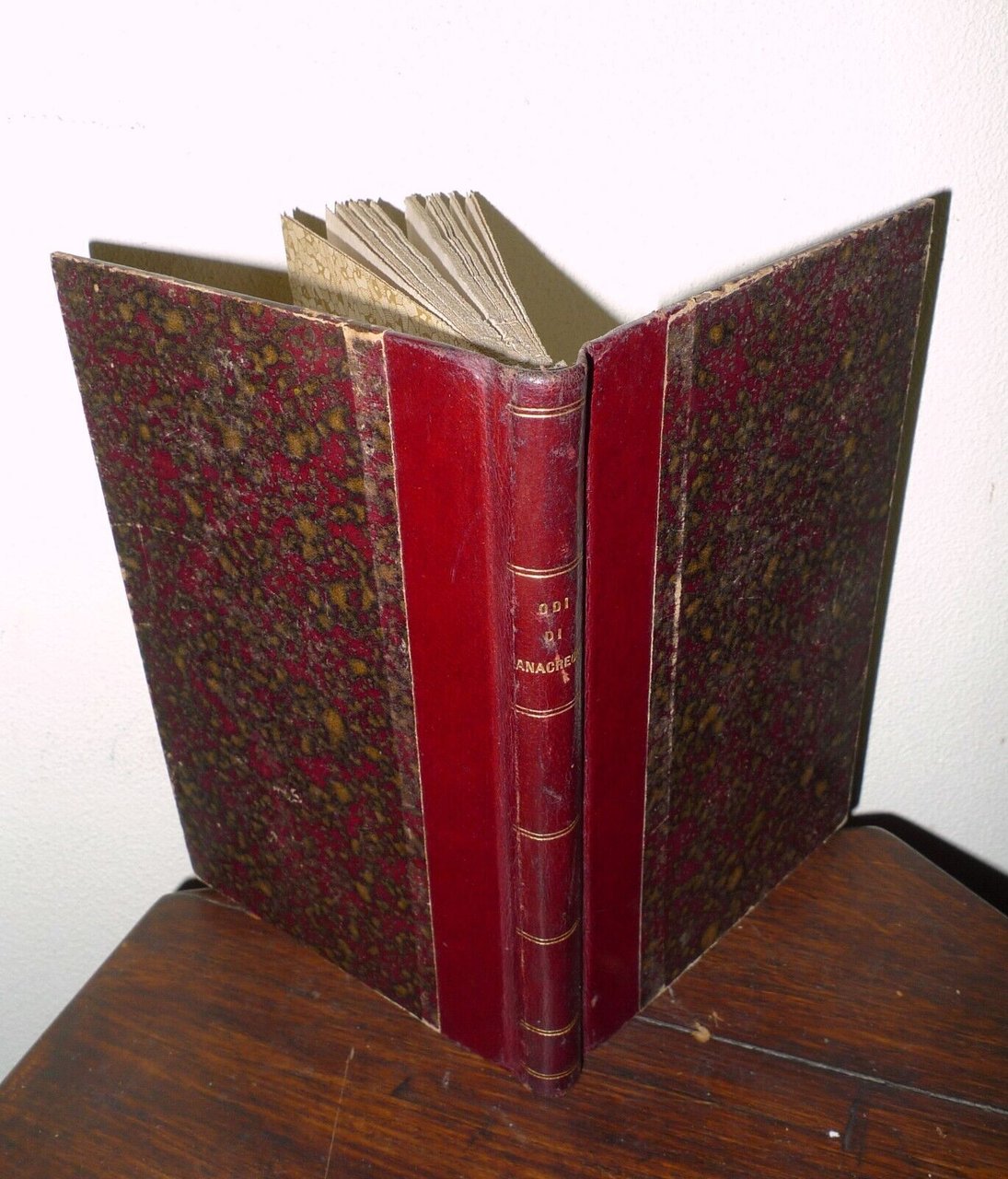 ANACREONTE,ODI.TRAD.ANDREA MAFFEI,1875 Le Monnier[POESIA GRECA ANTICA