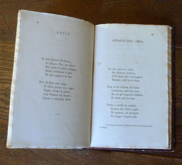 ANACREONTE,ODI.TRAD.ANDREA MAFFEI,1875 Le Monnier[POESIA GRECA ANTICA