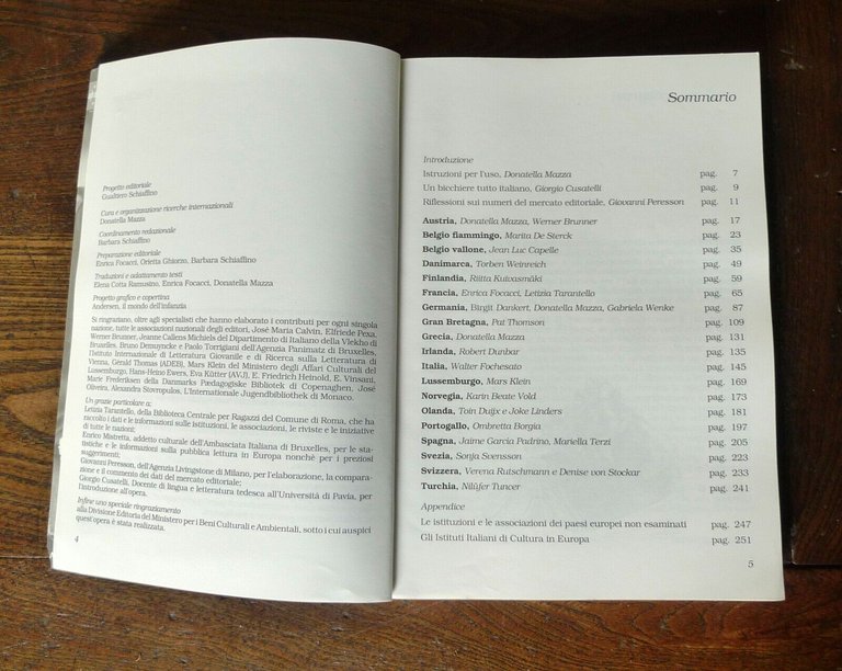 ANDERSEN EUROPA.IL LIBRO E LA LETTERATURA PER RAGAZZI IN EUROPA,1994 …