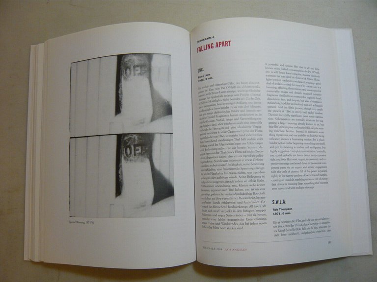 Andersen,LOS ANGELES: A CITY ON FILM,Vienna,2008[tedesco,inglese,cinema