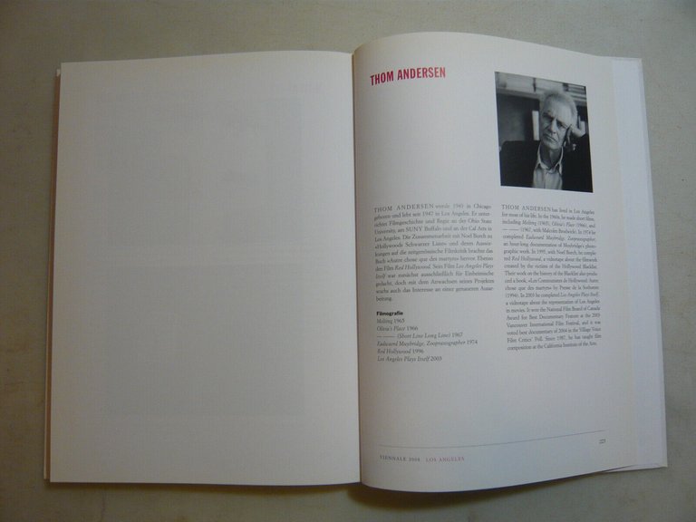 Andersen,LOS ANGELES: A CITY ON FILM,Vienna,2008[tedesco,inglese,cinema