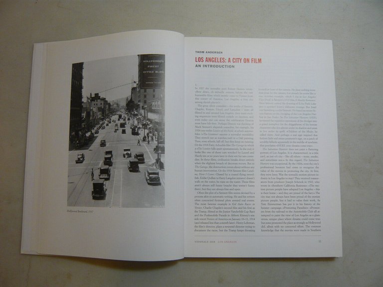 Andersen,LOS ANGELES: A CITY ON FILM,Vienna,2008[tedesco,inglese,cinema