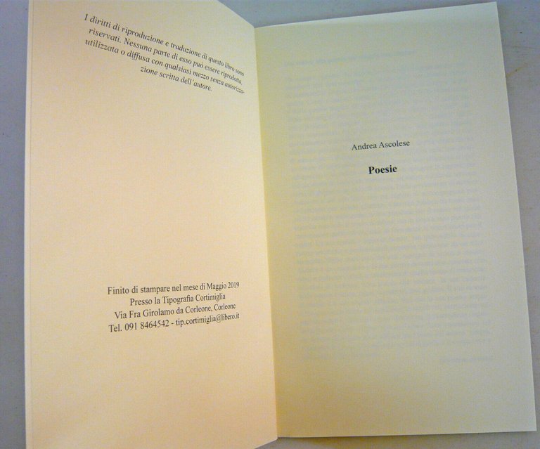 Andrea Ascolese,POESIE,2019 I Quaderni del Battello Ebbro[poesia,musica,teatro