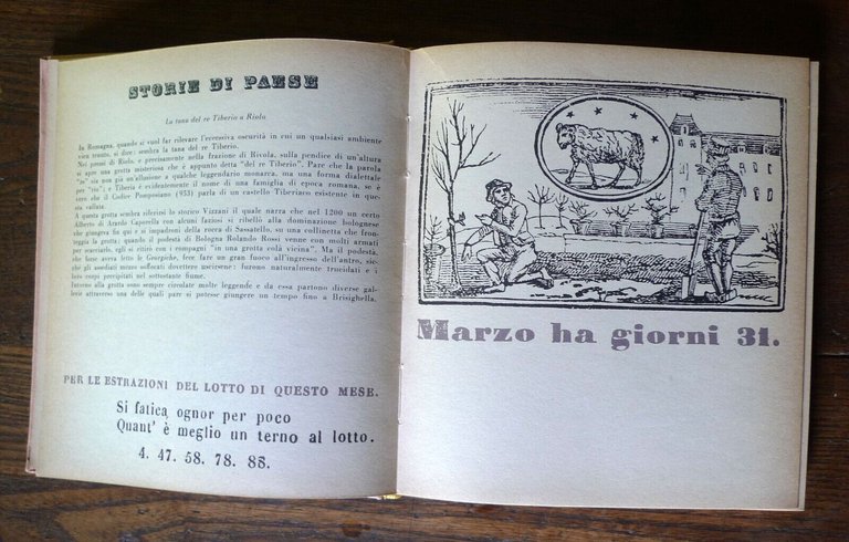 Andrea Emiliani,LUNARIO ROMAGNOLO 1966 Alfa[storia locale,Riccomini