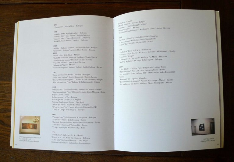 Andrea Renzini,LIFT,1997 Studio Ercolani[arte contemporanea,Bologna,catalogo