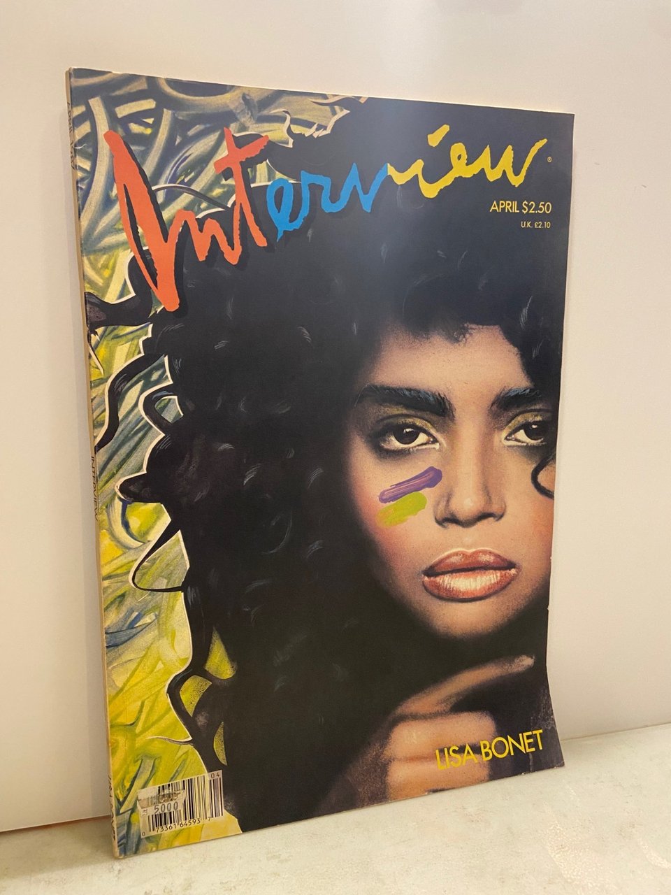 ANDY WARHOL INTERVIEW MAGAZINE,April 1987- LISA BONET | Immagine principale