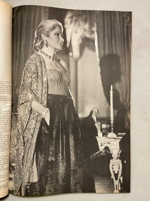 ANDY WARHOL INTERVIEW MAGAZINE,April 1987- LISA BONET | Immagine Gallery 4