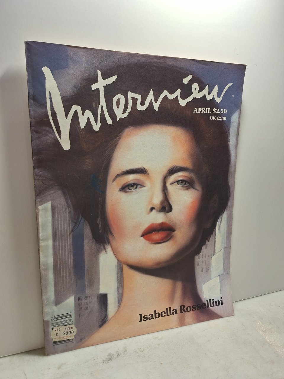 ANDY WARHOL INTERVIEW MAGAZINE,April 1988 - ISABELLA ROSSELLINI | Immagine principale