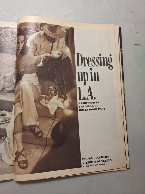 ANDY WARHOL INTERVIEW MAGAZINE,April 1988 - ISABELLA ROSSELLINI | Immagine Gallery 5