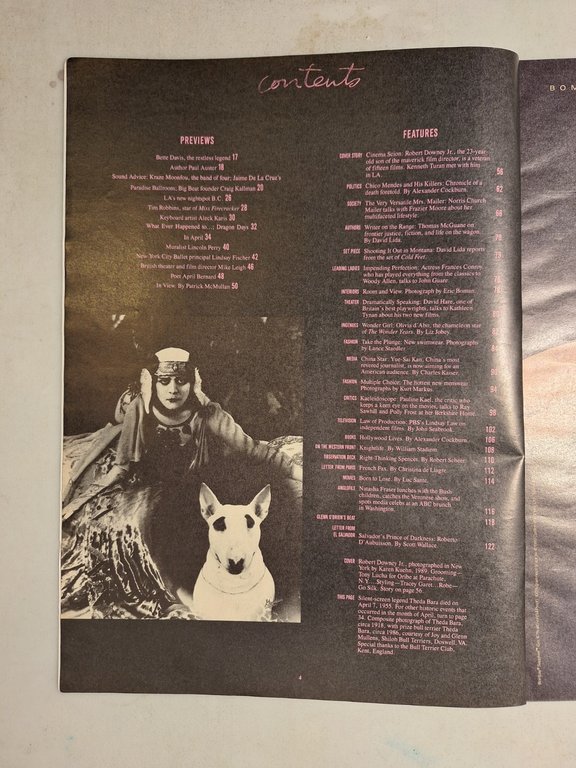 ANDY WARHOL INTERVIEW MAGAZINE,April 1989 - ROBERT DOWNEY JR. | Immagine Gallery 2