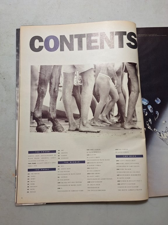 ANDY WARHOL INTERVIEW MAGAZINE,April 1990 - ALL MALE | Immagine Gallery 2