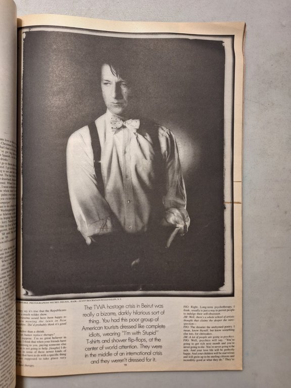 ANDY WARHOL INTERVIEW MAGAZINE,August 1987- JODIE FOSTER | Immagine Gallery 4