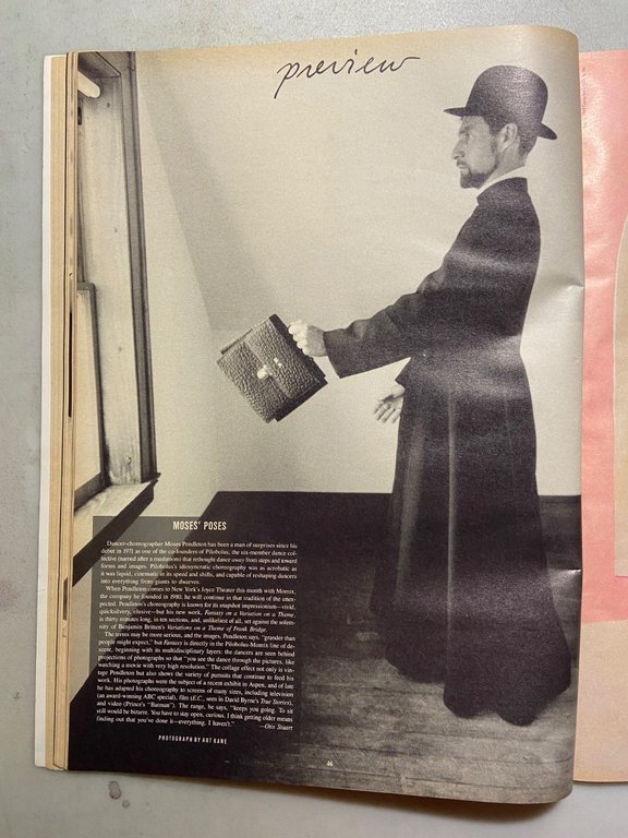 ANDY WARHOL INTERVIEW MAGAZINE,December 1989- JESSICA LANGE | Immagine Gallery 4