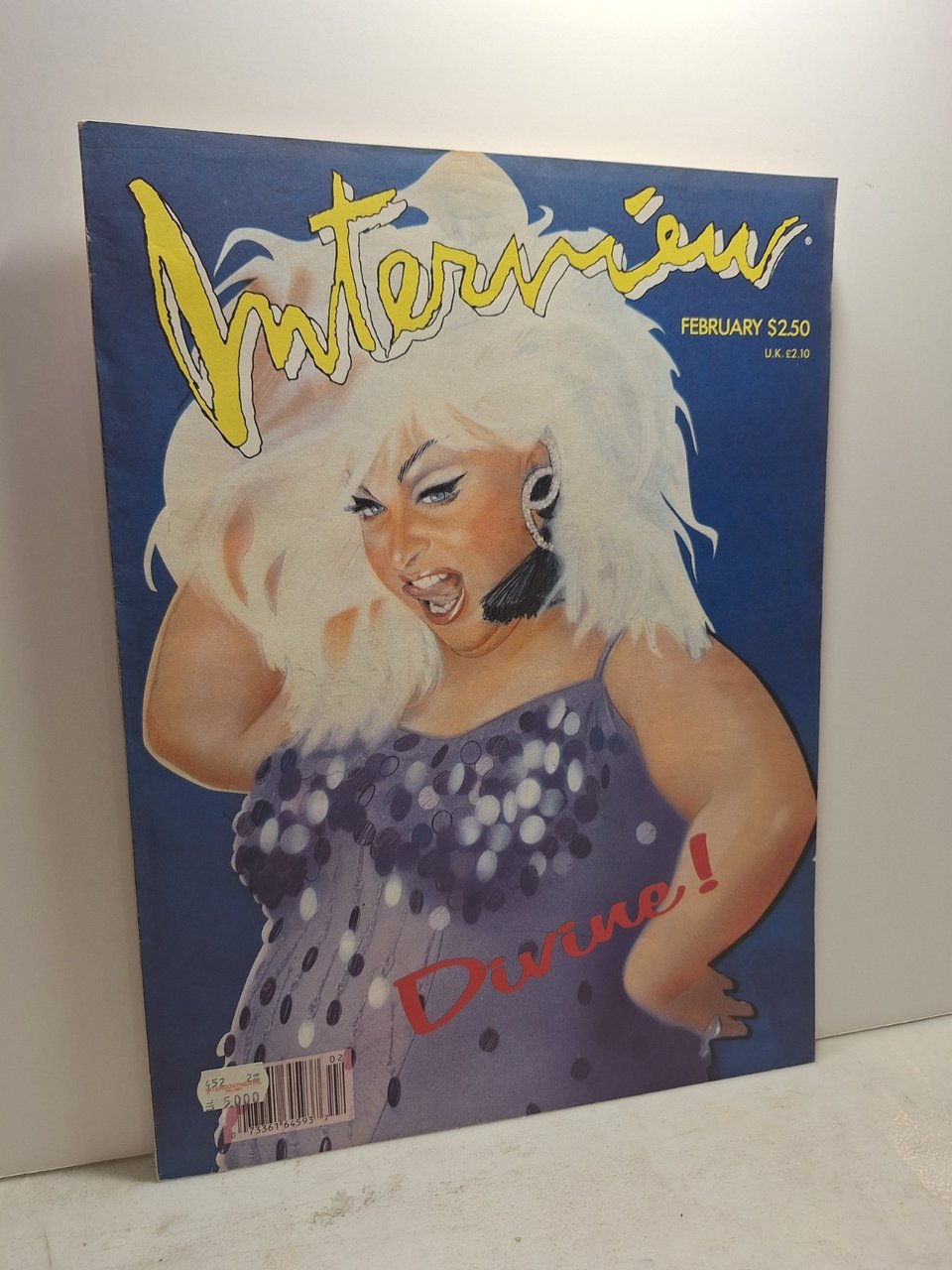 ANDY WARHOL INTERVIEW MAGAZINE,February 1988 - DIVINE! | Immagine principale