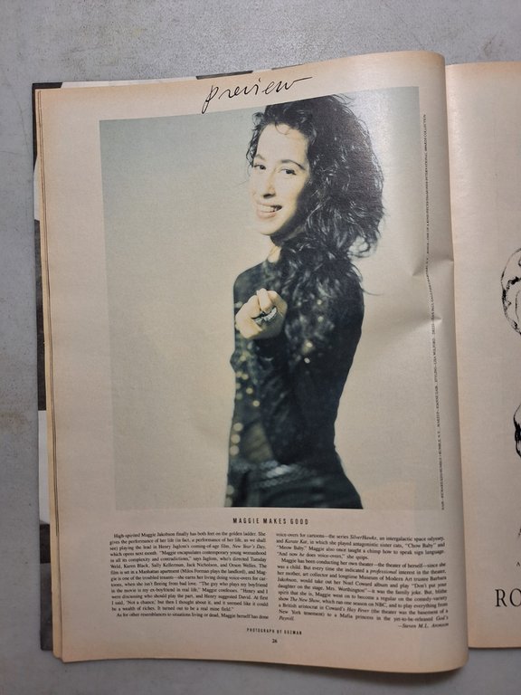 ANDY WARHOL INTERVIEW MAGAZINE,February 1989 - ANDY WARHOL | Immagine Gallery 3