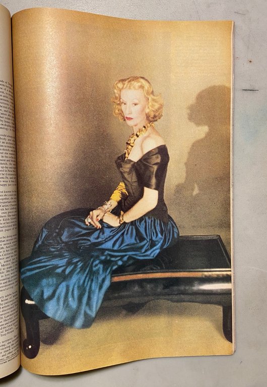 ANDY WARHOL INTERVIEW MAGAZINE,January 1987- DIANE KEATON | Immagine Gallery 4