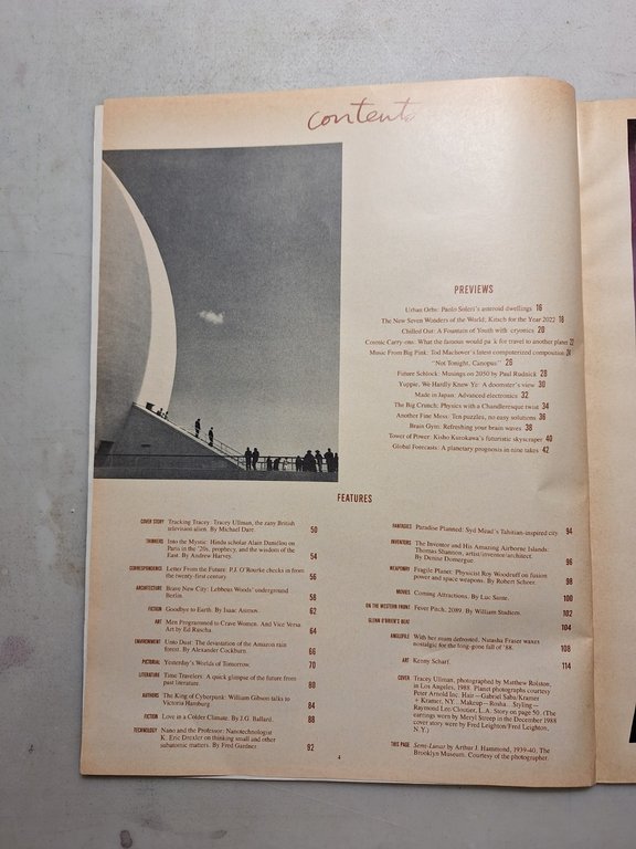 ANDY WARHOL INTERVIEW MAGAZINE,January 1989 - TRACEY ULLMAN | Immagine Gallery 2