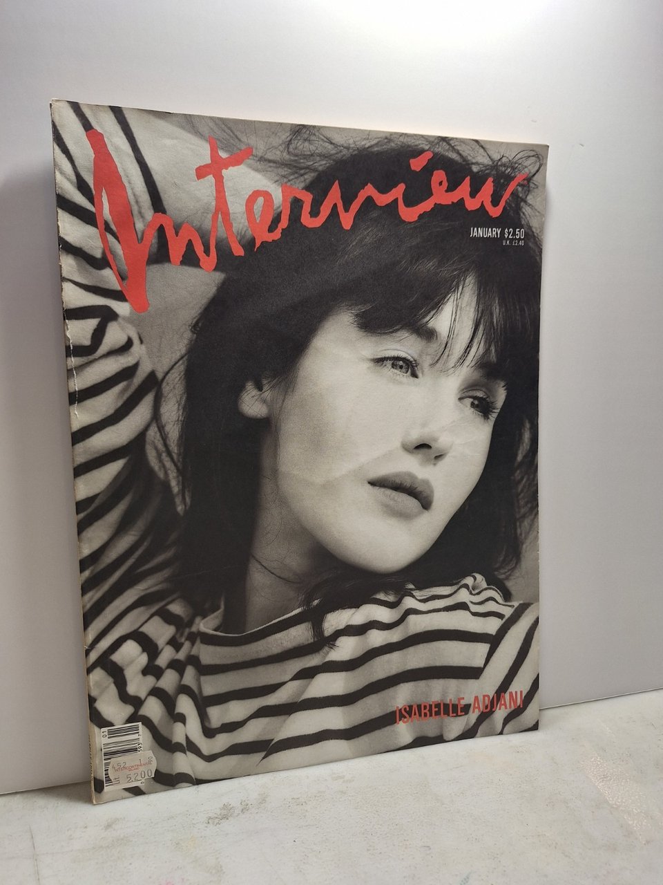 ANDY WARHOL INTERVIEW MAGAZINE,January 1990 - ISABELLE ADJANI | Immagine principale