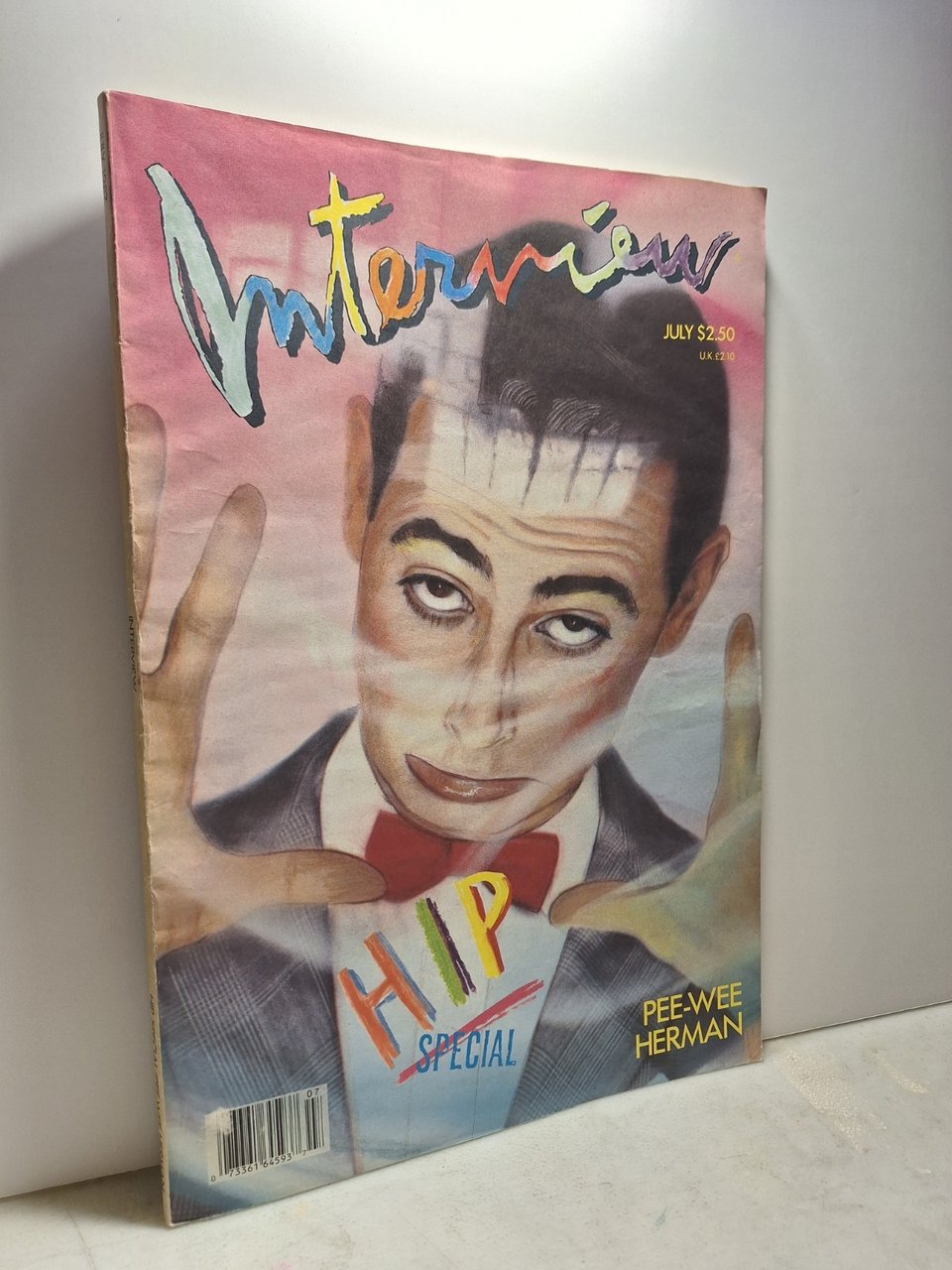 ANDY WARHOL INTERVIEW MAGAZINE,July 1987- HIP SPECIAL/PEE-WEE HERMAN | Immagine principale