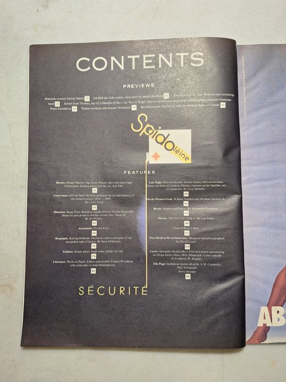 ANDY WARHOL INTERVIEW MAGAZINE,July 1988 - POSTERS | Immagine Gallery 2