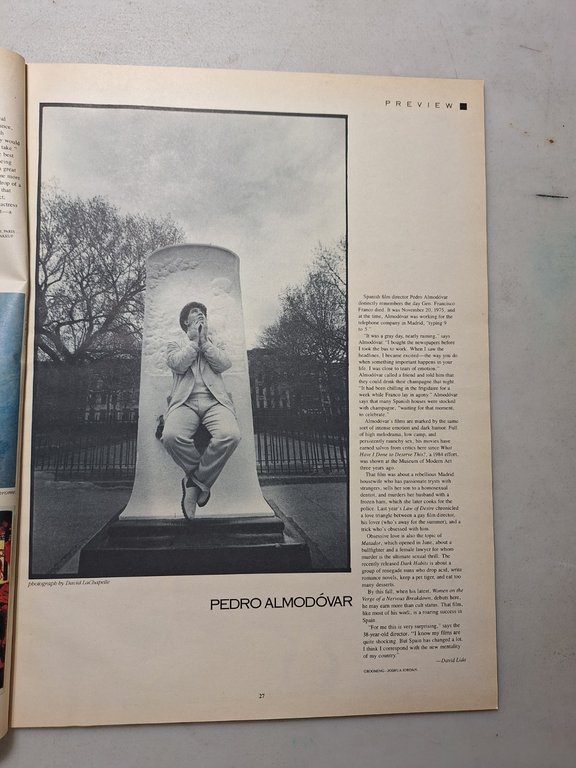 ANDY WARHOL INTERVIEW MAGAZINE,July 1988 - POSTERS | Immagine Gallery 4