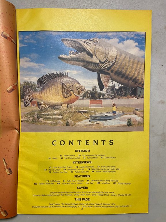 ANDY WARHOL INTERVIEW MAGAZINE,June 1987- KEVIN COSTNER | Immagine Gallery 2