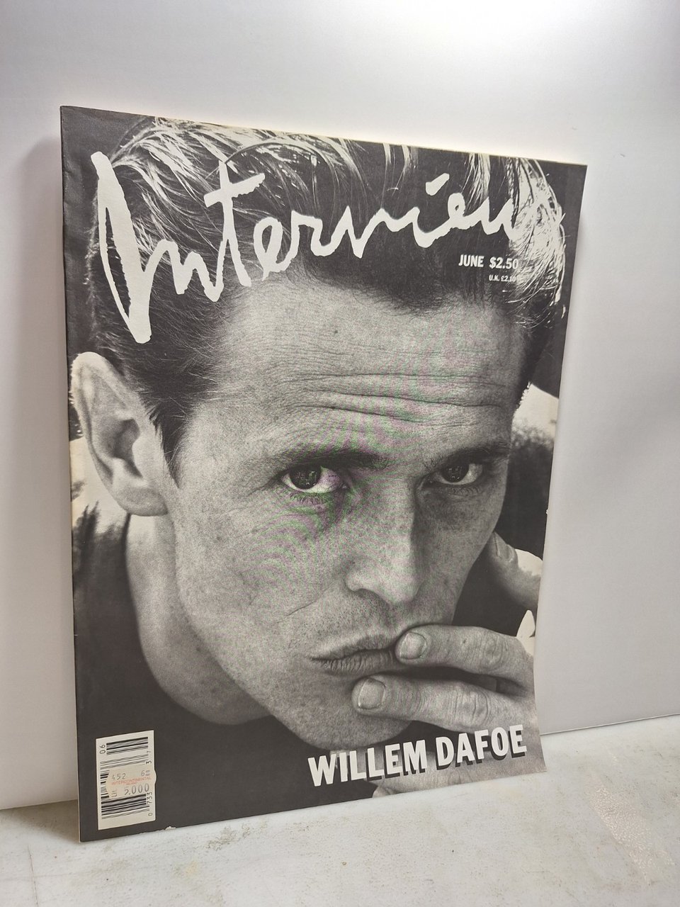 ANDY WARHOL INTERVIEW MAGAZINE,June 1988 - WILLEM DAFOE | Immagine principale