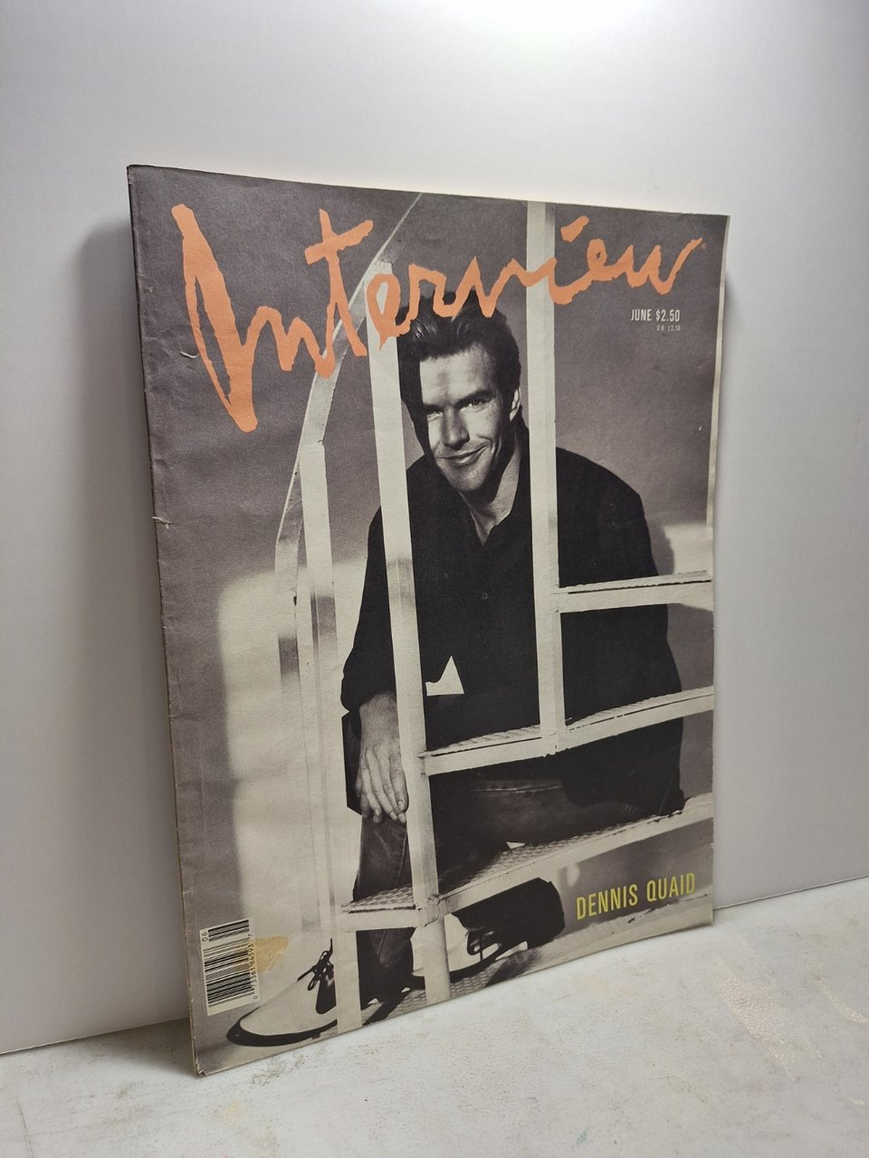 ANDY WARHOL INTERVIEW MAGAZINE,June 1989- DENNIS QUAID | Immagine principale