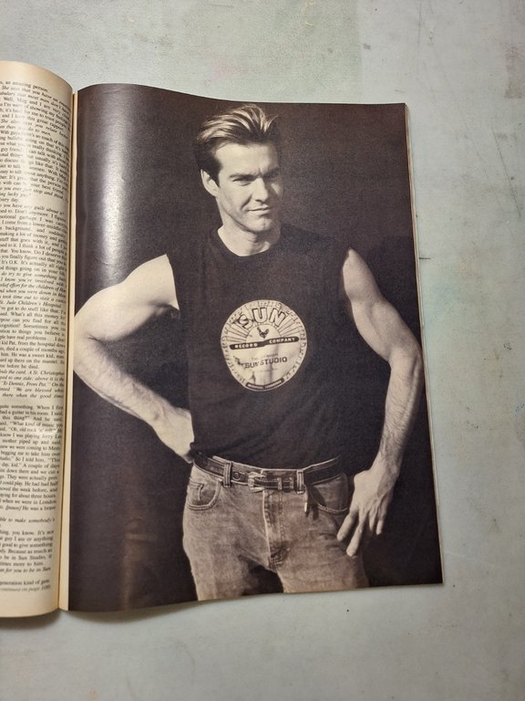 ANDY WARHOL INTERVIEW MAGAZINE,June 1989- DENNIS QUAID | Immagine Gallery 4