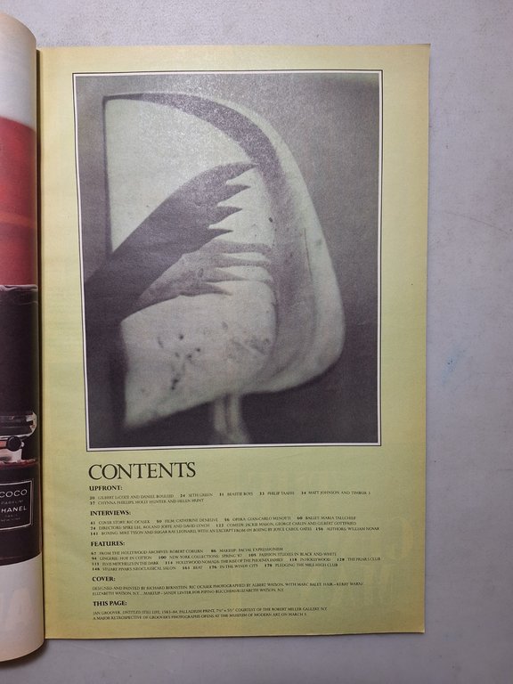 ANDY WARHOL INTERVIEW MAGAZINE,March 1987- RIC OCASEK | Immagine Gallery 2