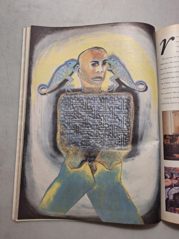 ANDY WARHOL INTERVIEW MAGAZINE,March 1988 - FRANCESCO CLEMENTE | Immagine Gallery 5