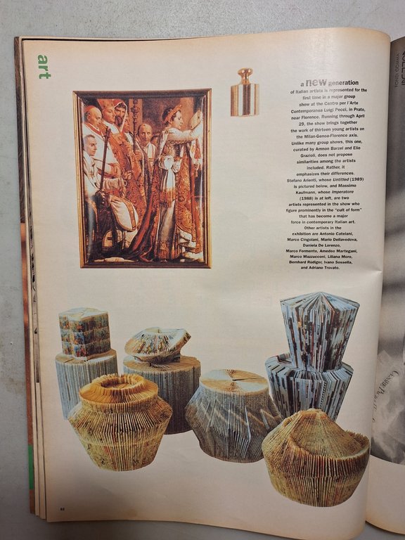 ANDY WARHOL INTERVIEW MAGAZINE,March 1991- POTS O’ GOLD- LIZA MINELLI | Immagine Gallery 4