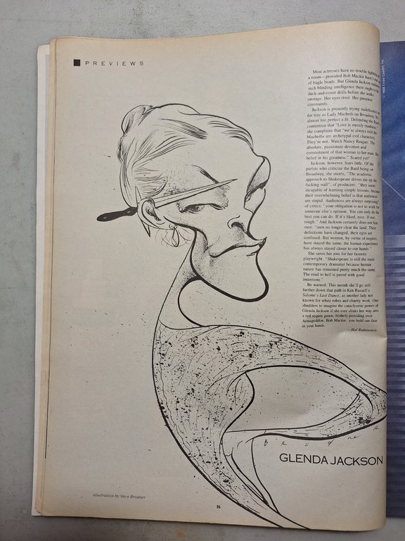 ANDY WARHOL INTERVIEW MAGAZINE,May 1988- LILY TOMLIN | Immagine Gallery 3