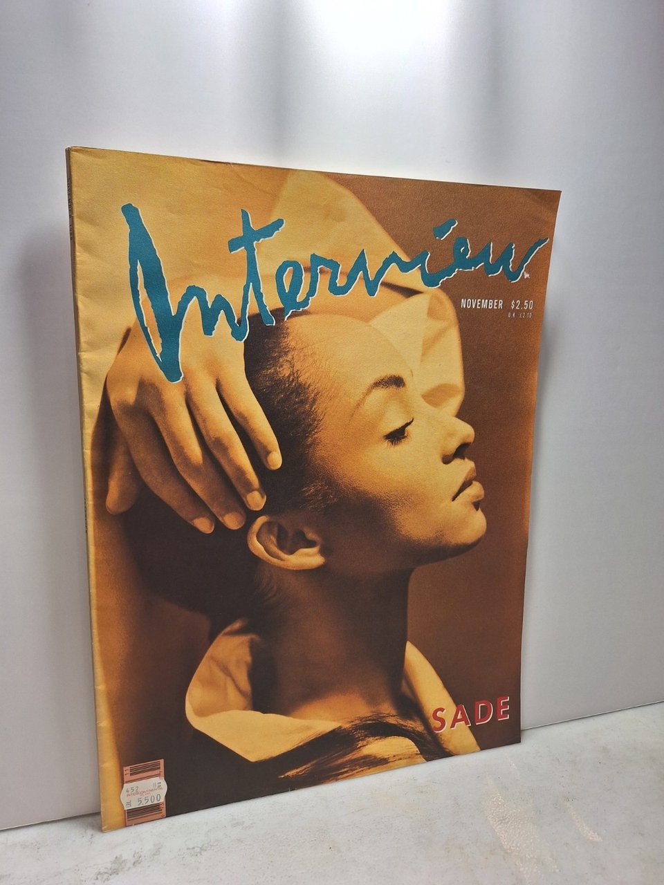 ANDY WARHOL INTERVIEW MAGAZINE,November 1988 - SADE | Immagine principale