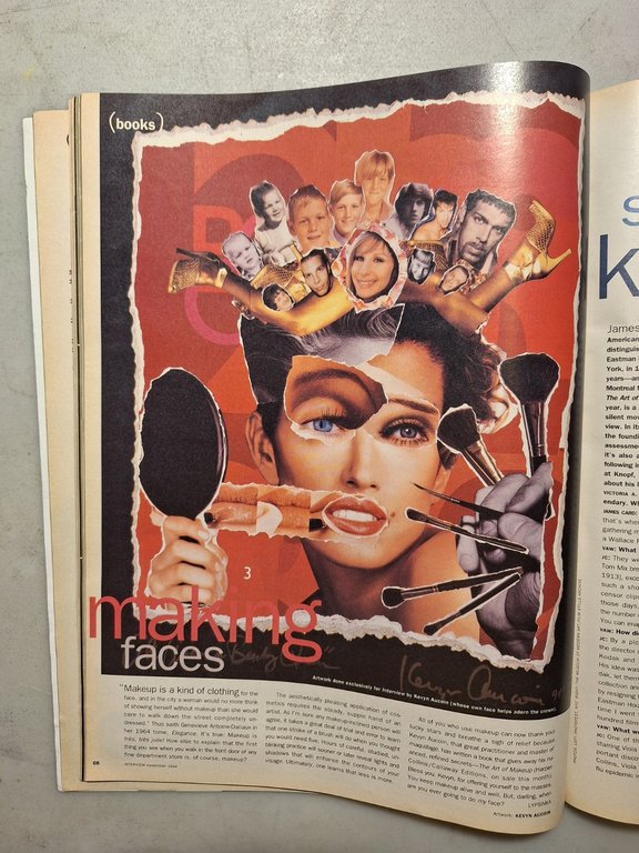 ANDY WARHOL INTERVIEW MAGAZINE,November 1994-AN ISSUE TO CROW ABOUT -TOM … | Immagine Gallery 4