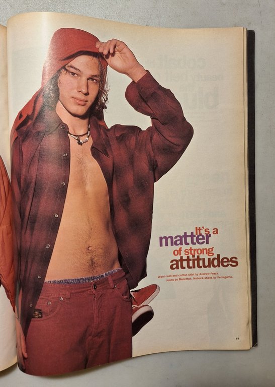 ANDY WARHOL INTERVIEW MAGAZINE,October 1992 - VOTE YOUR MIND-UMA THURMAN | Immagine Gallery 3