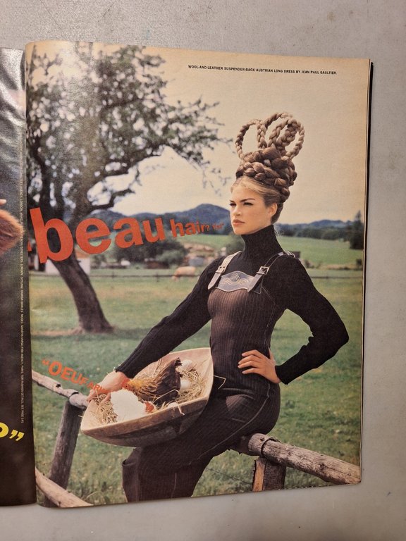 ANDY WARHOL INTERVIEW MAGAZINE,October 1992 - VOTE YOUR MIND-UMA THURMAN | Immagine Gallery 4