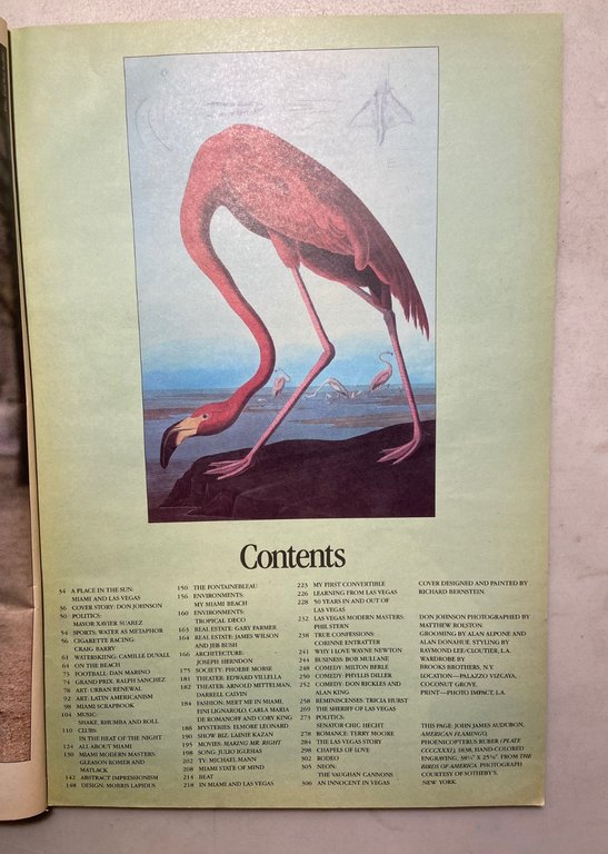 ANDY WARHOL INTERVIEW MAGAZINE,September 1986- DON JOHNSON/MIAMI . LAS VEGAS | Immagine Gallery 2