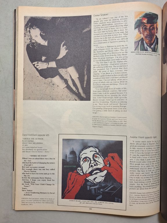 ANDY WARHOL INTERVIEW MAGAZINE,September 1987- EDDIE MURPHY | Immagine Gallery 5