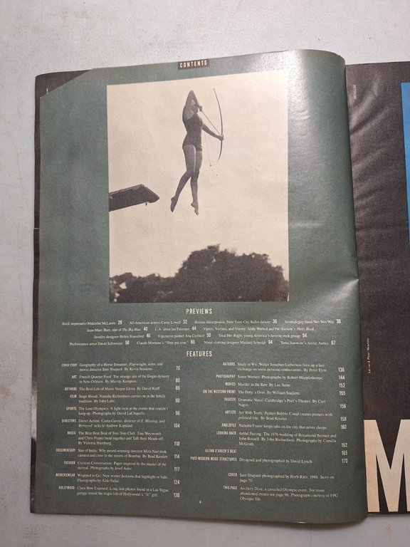 ANDY WARHOL INTERVIEW MAGAZINE,September 1988 - SAM SHEPARD | Immagine Gallery 2