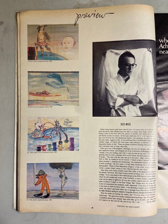 ANDY WARHOL INTERVIEW MAGAZINE,September 1989- JODIE FOSTER | Immagine Gallery 5