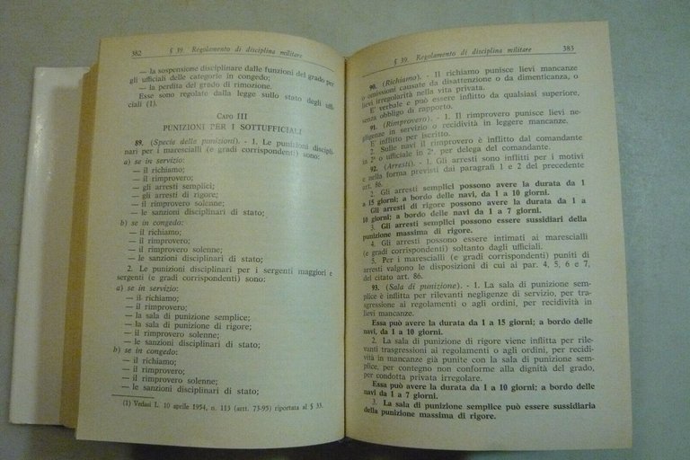 Angelici-Vagnoni,IL CODICE DELL'UFFICIALE, 1966[diritto,manuale
