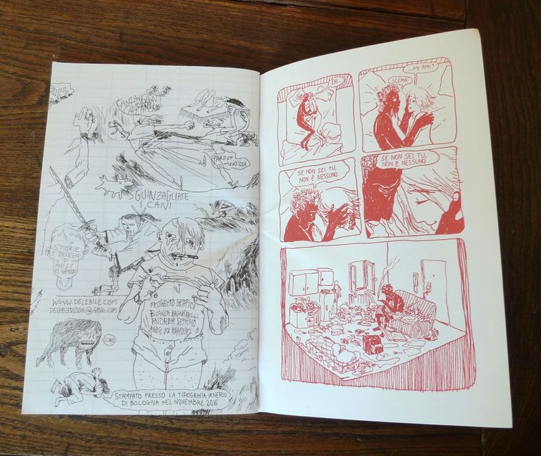 Aniss El Hamouri,SGUINZAGLIATE I CANI,2016 Delebile[FUMETTI